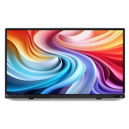 Obrázek ACER LCD PM161QTbmiuuux, 40cm (15.6") FHD, 60 Hz, 220 nits, 6 ms, miniHDMI, USB, Audio, Repro, Vesa, Black
