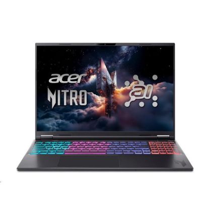 Obrázek ACER NTB Nitro 16S AI (AN16S- 61- R3HE), R9 AI- 365, 16" WQXGA, 32 GB, 1 TB SSD, RTX 5070, W11H, Black