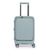Obrázek Acer Barcelona luggage 20", světle modrý, pevný cestovní kufr, materiál: 100% recyklovaný PET, TSA kombinační zámek, pře