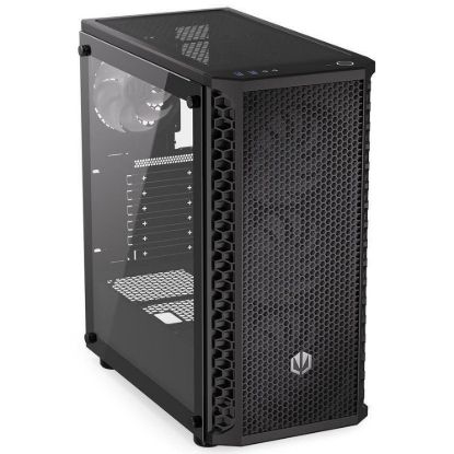 Obrázek ENDORFY Case Signum 300 ARGB, Průhledná bočnice, ATX, 4 x 120mm, černá