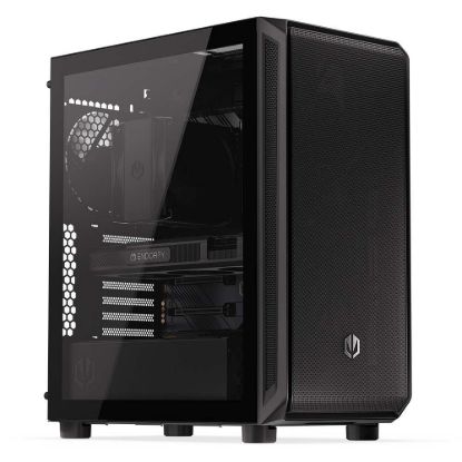 Obrázek ENDORFY Case Arx 500 Air, Průhledná bočnice, ATX, 5 x 140mm, černá
