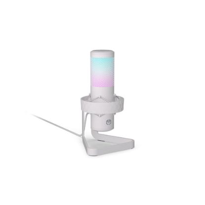 Obrázek ENDORFY Mikrofon AXIS Streaming Onyx White, USB, 3.5mm jack, bílá