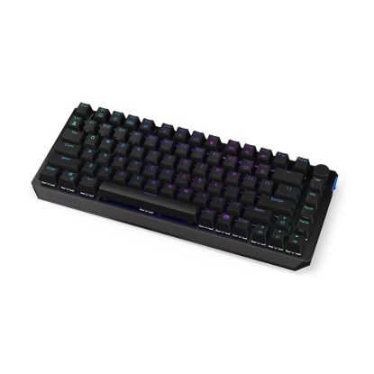 Obrázek ENDORFY Klávesnice Thock 75% Wireless CZ Black, Mechanická, Bezdrátová, ARGB, černá