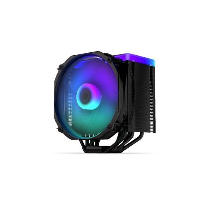 Obrázek ENDORFY Chladič CPU Fortis 5 ARGB, 1 x 140mm, LGA1851, AM5, černá