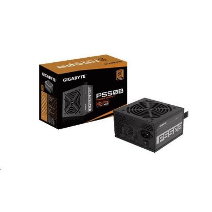 Obrázek GIGABYTE zdroj P550B, 550 W, 80plus bronze, 12 cm fan