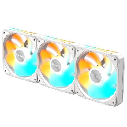 Obrázek GIGABYTE ventilátor EZ CHAIN RVS FAN 3- PACK, 3 x 120mm, bílá