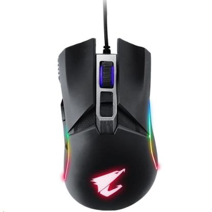 Obrázek GIGABYTE myš Gaming Mouse AORUS M5, USB, Optical, up to 16000 DP I