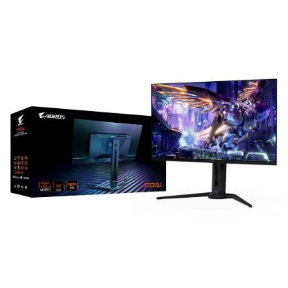 Obrázek GIGABYTE LCD - 32" Gaming monitor AORUS FO32U, OLED, 3840 x 2160 UHD, 165 Hz, 1.5M: 1, 250cd/ m2, 0.03 ms, 2xHDMI, 1xDP