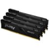 Obrázek KINGSTON DIMM DDR4 64 GB (Kit of 4) 3200MT/ s CL16 1Gx8 FURY Beast Černá