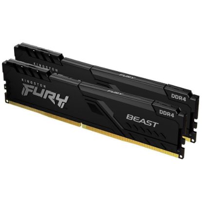 Obrázek KINGSTON DIMM DDR4 64 GB (Kit of 2) 3200MT/ s CL16 FURY Beast Černá