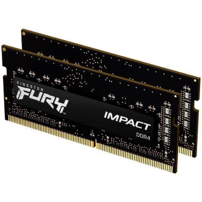 Obrázek KINGSTON SODIMM DDR4 16 GB (Kit of 2) 3200MT/ s CL20 FURY Impact
