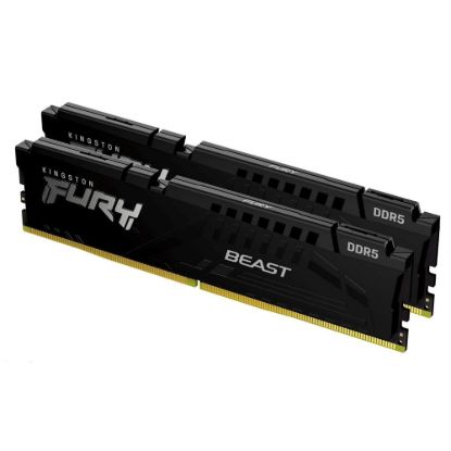 Obrázek KINGSTON DIMM DDR5 32 GB (Kit of 2) 5600MT/ s CL40 FURY Beast Černá