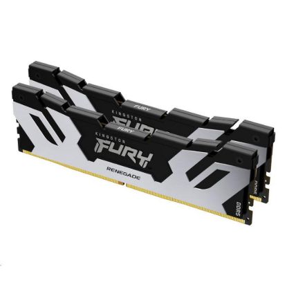Obrázek KINGSTON DIMM DDR5 32 GB (Kit of 2) 6400MT/ s CL32 FURY Renegade Stříbrná