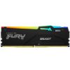 Obrázek KINGSTON DIMM DDR5 64 GB (Kit of 4) 6000MT/ s CL40 FURY Beast RGB XMP