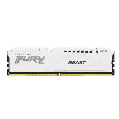 Obrázek KINGSTON DIMM DDR5 64 GB (Kit of 4) 6000MT/ s CL40 FURY Beast White XMP