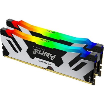Obrázek KINGSTON DIMM DDR5 96 GB (Kit of 2) 6000MT/ s CL32 FURY Renegade RGB XMP
