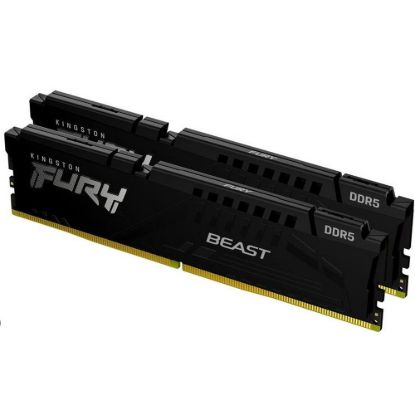 Obrázek KINGSTON DIMM DDR5 64 GB (Kit of 2) 5600MT/ s CL40 FURY Beast Černá