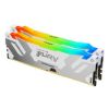 Obrázek KINGSTON DIMM DDR5 48 GB(Kit of 2) 8000MT/ s CL38 FURY Renegade RGB White