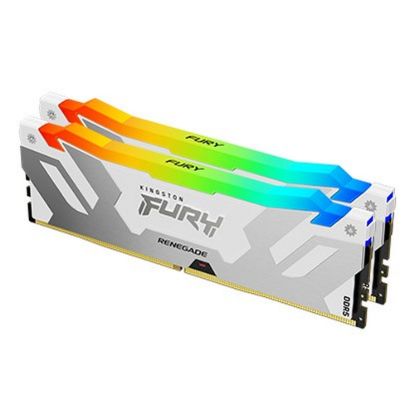 Obrázek KINGSTON DIMM DDR5 48 GB(Kit of 2) 8000MT/ s CL38 FURY Renegade RGB White