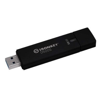 Obrázek Kingston Flash Disk IronKey 32 GB D500S, USB 3.2 Gen 1