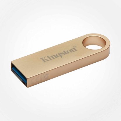 Obrázek Kingston 64 GB DataTraveler DTSE9, 3. Generace, USB 3.2, zlatá