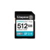 Obrázek Kingston SDXC karta 512 GB Canvas Go! Plus, R: 200/ W: 160MB/ s, Class 10, UHS- I, U3, V30