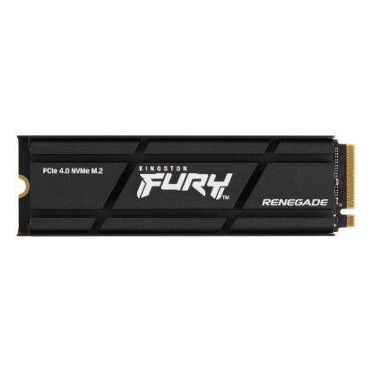 Obrázek Kingston FURY RENEGADE SSD 4 TB, M.2 2280, PCIe Gen4 x 4, R: 7300MB/ s; W: 7000MB/ s, Heatsink