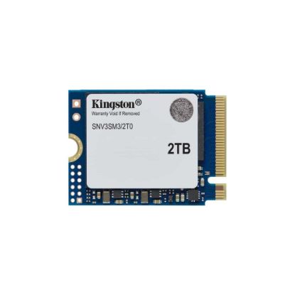 Obrázek Kingston SSD 2 TB NV3, M.2 2230, NVMe PCIe Gen4 x 4, (R: 6000MB/ s; W: 5000MB/ s)