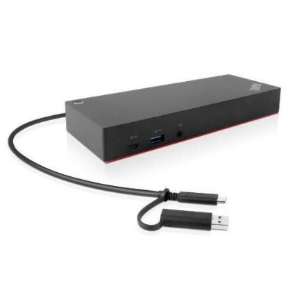 Obrázek LENOVO dokovací stanice ThinkPad Hybrid USB- C with USB- A Dock + 135 W zdroj 2018