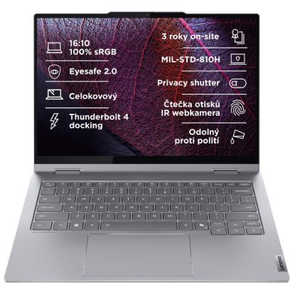 Obrázek LENOVO NTB ThinkBook 14 2- in- 1 G5 - Ultra7 255U, 14" WUXGA Touch, 32 GB, 1 TBSSD, FHD+IRcam, W11P
