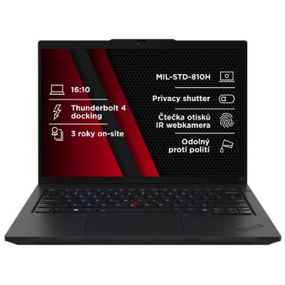 Obrázek LENOVO NTB ThinkPad L14 AMD G6 - Ryzen5 PRO 215, 14" WUXGA, 16 GB, 512SSD, 5MP+IRcam, W11P