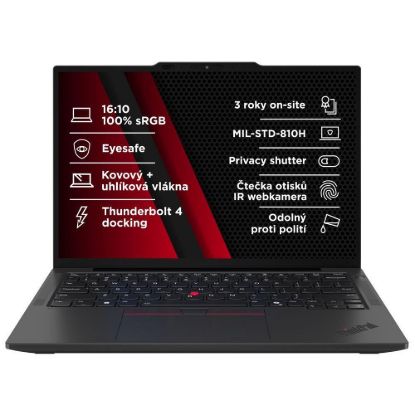 Obrázek LENOVO NTB ThinkPad X13 AMD G6 - Ryzen7 AI PRO 350, 13.3" WUXGA, 32 GB, 1 TBSSD, 5G, IRcam, W11P