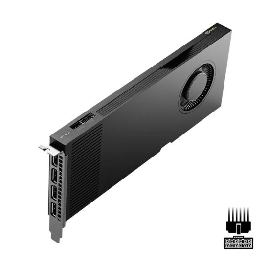 Obrázek PNY VGA NVIDIA RTX 4000 ADA 20 GB, 20 GB GDDR6, 4xDP
