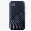 Obrázek SanDisk WD My Passport SSD externí 2 TB , USB- C 3.2 , 1050/ 1000MB/ s R/ W PC & Mac , Midnight Blue