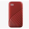 Obrázek SanDisk WD My Passport SSD externí 2 TB , USB- C 3.2 , 1050/ 1000MB/ s R/ W PC & Mac , Red
