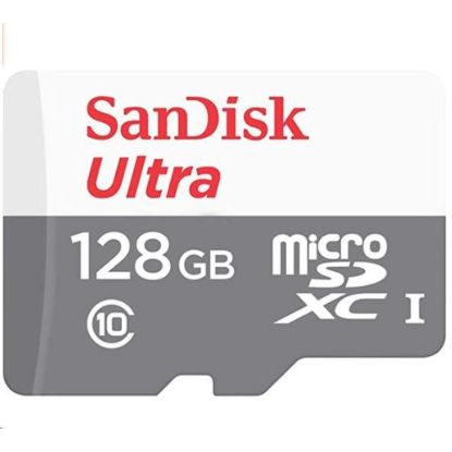Obrázek Sandisk MicroSDXC karta 128 GB Ultra (R: 100/ W: 100 MB/ s, UHS- I, C10)
