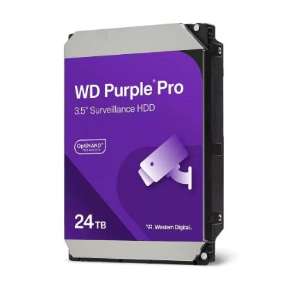 Obrázek WD PURPLE PRO WD241PURP 24 TB, SATA III 3.5", 512MB 7200RPM, 287MB/ s, CMR