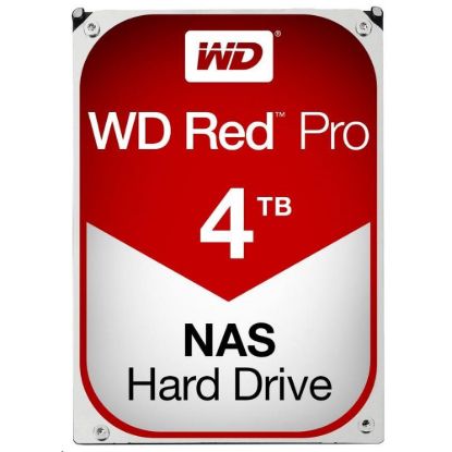 Obrázek WD RED Pro NAS WD4005FFBX 4 TB, SATA III 3.5", 256MB 7200RPM, 217MB/ s, CMR
