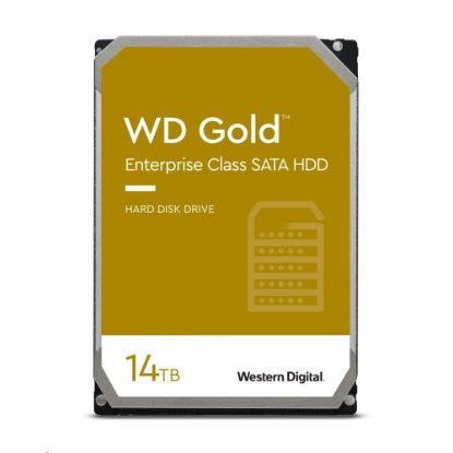 Obrázek WD GOLD WD142KRYZ 14 TB, SATA III 3.5", 512MB 7200RPM, 262MB/ s, CMR, Enterprise