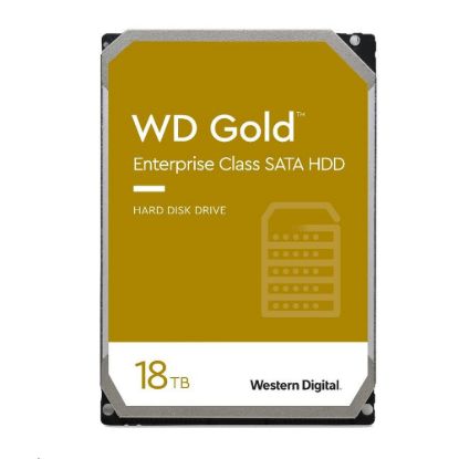 Obrázek WD GOLD WD181KRYZ 18 TB, SATA III 3.5", 512MB 7200RPM, 269MB/ s, CMR, Enterprise