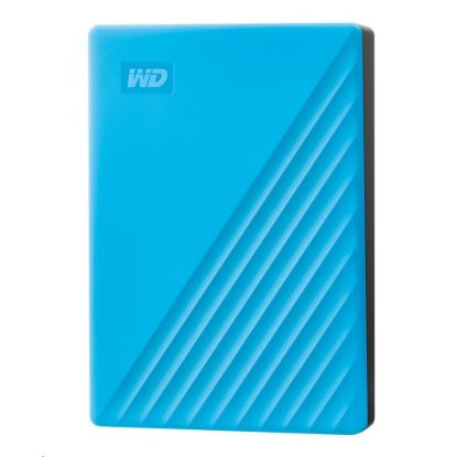 Obrázek WD My Passport Portable 4 TB, Externí HDD, USB 3.0, modrá