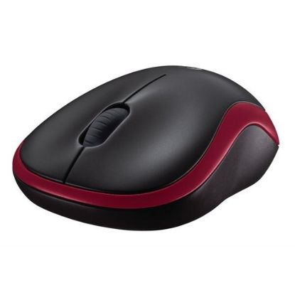 Obrázek Logitech Wireless Mouse M185, red