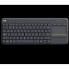 Obrázek Logitech Wireless Keyboard Touch Plus K400 Plus, black, US