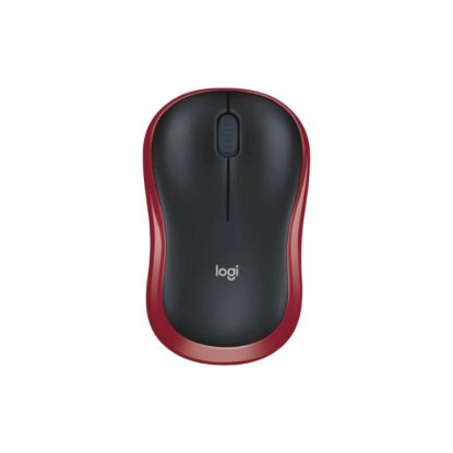 Obrázek Logitech Wireless Mouse M185, red