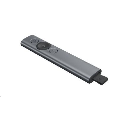 Obrázek Logitech prezentér Spotlight, Bezdrátový, Bluetooth, tmavě šedá