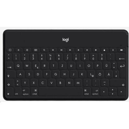 Obrázek Logitech Bluetooth Keyboard Folio Keys- To- Go, DE, Black, Apple