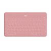 Obrázek Logitech Keyboard Keys- To- Go, US, blush, apple