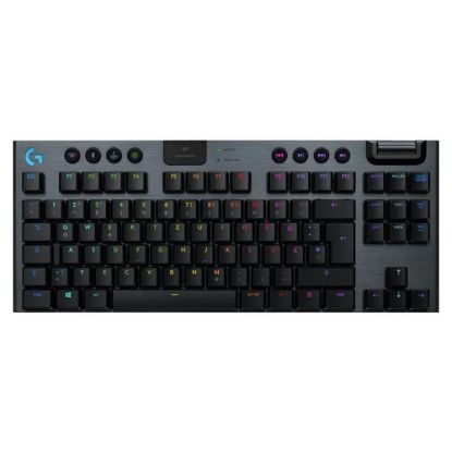 Obrázek Logitech Mechanical Gaming Keyboard G915 TKL Tenkeyless LIGHTSPEED Wireless RGB - Linear - CARBON - US INT'L
