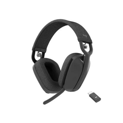 Obrázek Logitech Sluchátka Zone Vibe Wireless MS Bluetooth, šedá