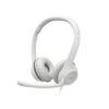 Obrázek Logitech Headset H390, drátový, USB, bílá